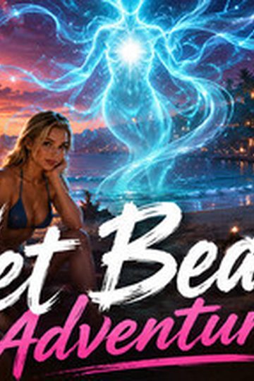 Wet beach adventure